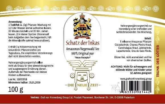 Presseartikel – Inka-Schatz,  effektives Entschlacken und Entgiften…